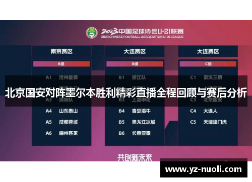 北京国安对阵墨尔本胜利精彩直播全程回顾与赛后分析